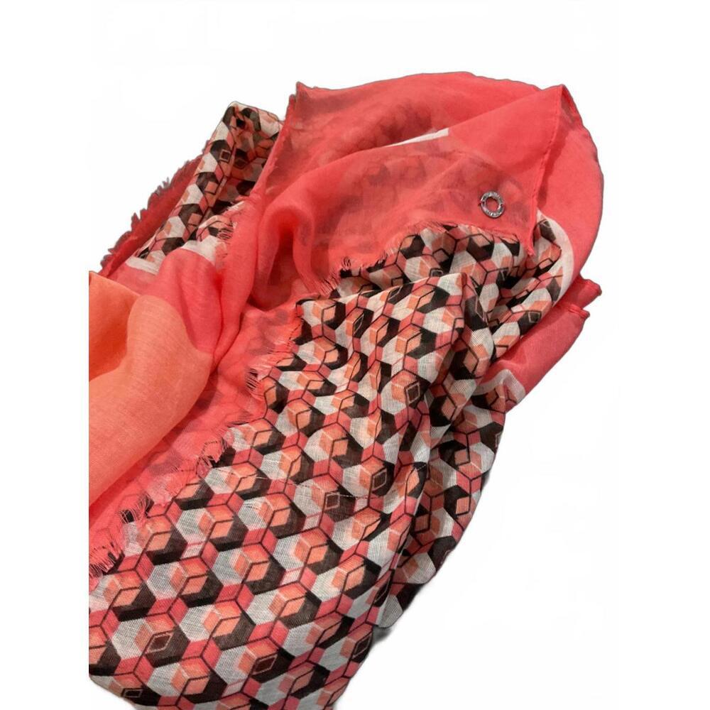 Calvin Klein Women's Lightweight Printed Scarf/Wrap